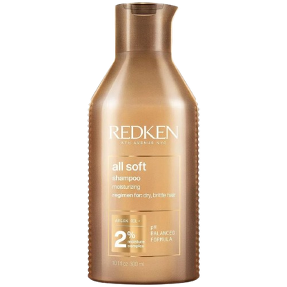 REDKEN - ALL SOFT SHAMPOO 10.1oz